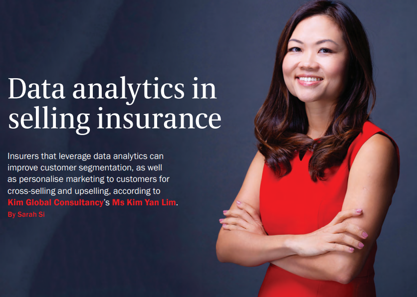 Data analytics in selling insurance